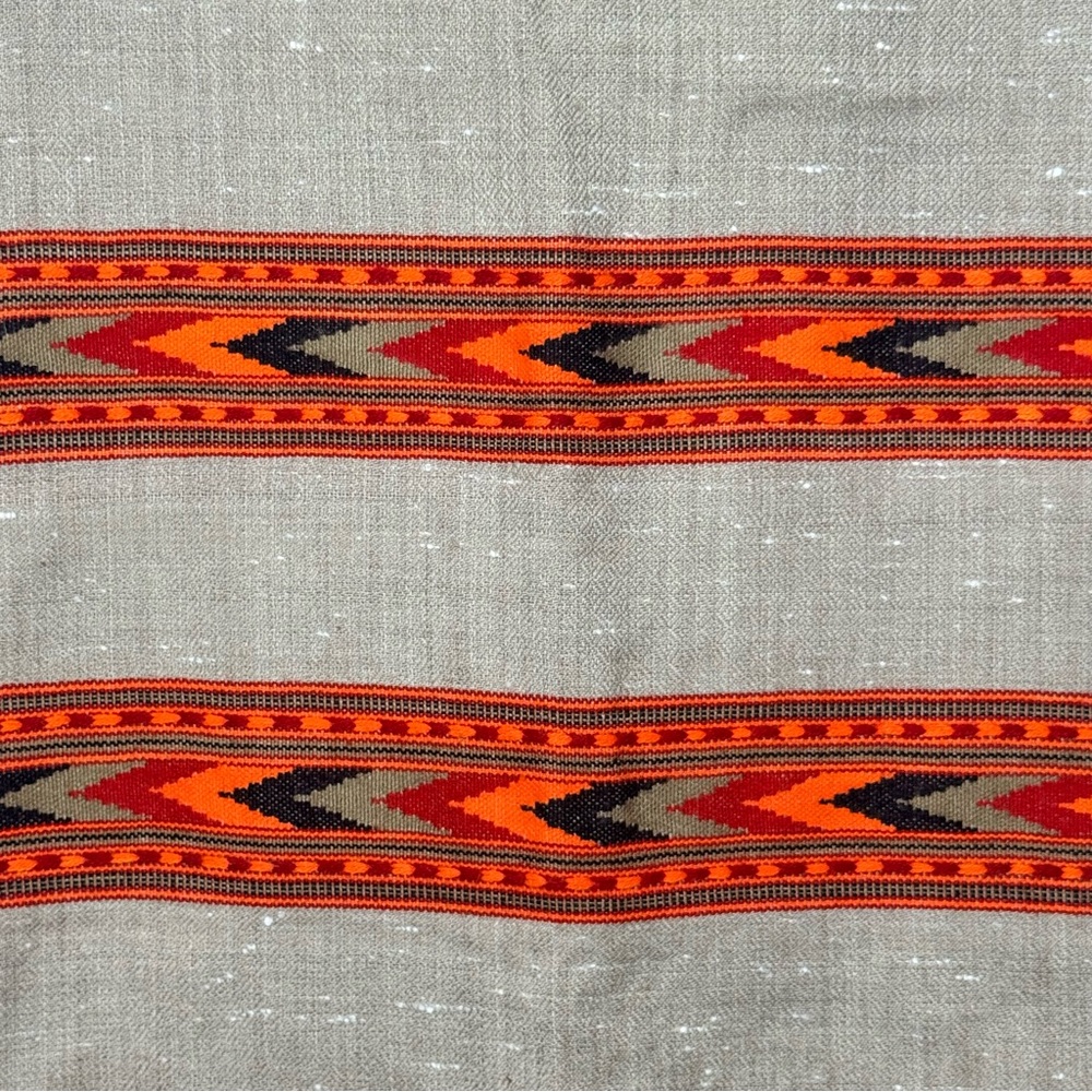 Bohemian Woven Fringe Throw Blanket - Picture 3 of 12